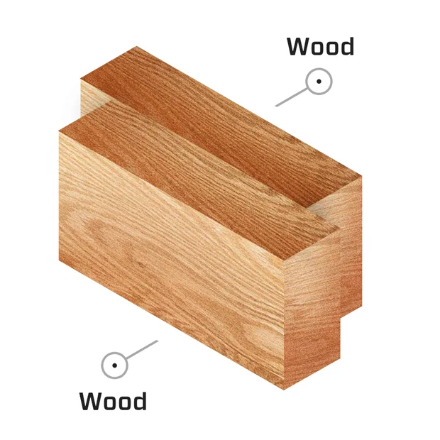 wood to wood